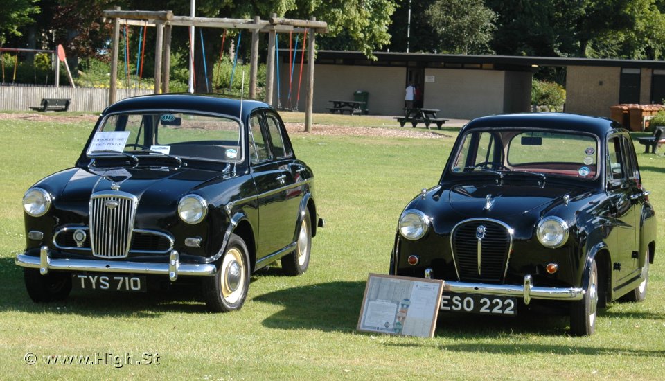 Wolseley 1500, 1957 and an Austin A35 from 1958